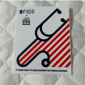 FIGS x Team USA Medical Team Sticker
